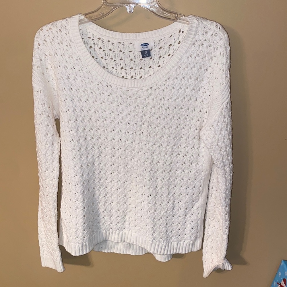 White sweater